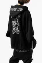 Load image into Gallery viewer, mastermind JAPAN HOODIE ZIP SWEAT JACKET / ROPE CODE (BLACK)