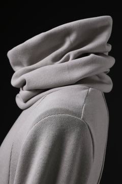 画像をギャラリービューアに読み込む, A.F ARTEFACT TURTLE NECK PULLOVER / COPE KNIT JERSEY (L.GREY)