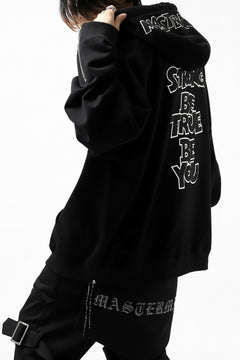 Load image into Gallery viewer, mastermind JAPAN HOODIE ZIP SWEAT JACKET / ROPE CODE (BLACK)