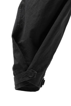 Load image into Gallery viewer, KLASICA GARNER EXTRA WIDE STRING TROUSERS / HIGH DENSITY MATT TWILL (BLACK)