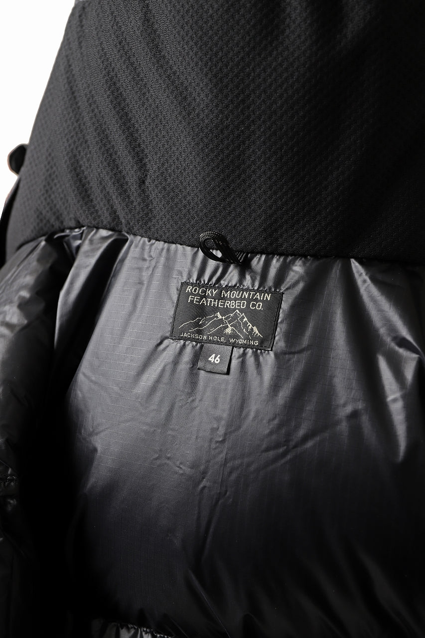 画像をギャラリービューアに読み込む, MASTERMIND WORLD x Rocky Mountain Featherbed NS PARKA DOWN JACKET (BLACK)