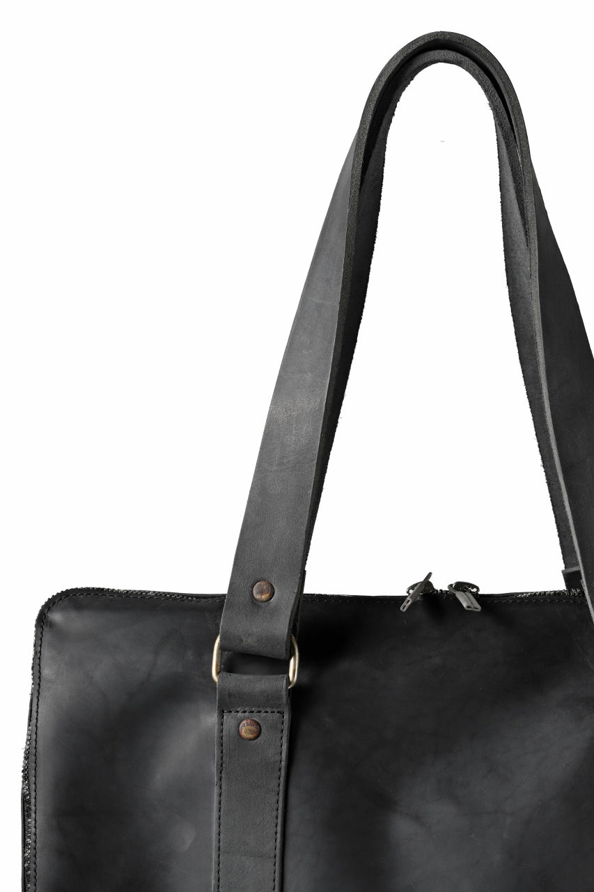 画像をギャラリービューアに読み込む, ierib exclusive onepiece tote bag / Nicolas Italy Vachetta (BLACK)