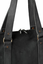 画像をギャラリービューアに読み込む, ierib exclusive onepiece tote bag / Nicolas Italy Vachetta (BLACK)