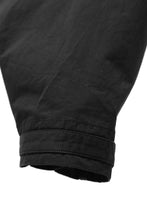 Load image into Gallery viewer, KLASICA GARNER EXTRA WIDE STRING TROUSERS / HIGH DENSITY MATT TWILL (BLACK)