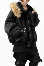 画像をギャラリービューアに読み込む, mastermind JAPAN N-2B HEAVY-ZONE FLIGHT JACKET (BLACK)