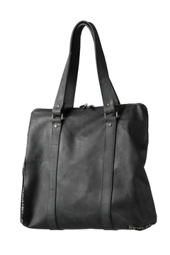 画像をギャラリービューアに読み込む, ierib exclusive onepiece tote bag / Nicolas Italy Vachetta (BLACK)