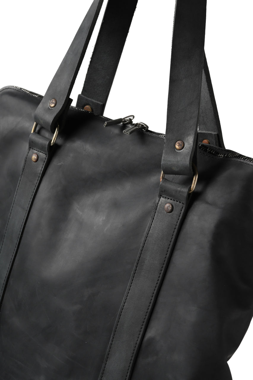 画像をギャラリービューアに読み込む, ierib exclusive onepiece tote bag / Nicolas Italy Vachetta (BLACK)