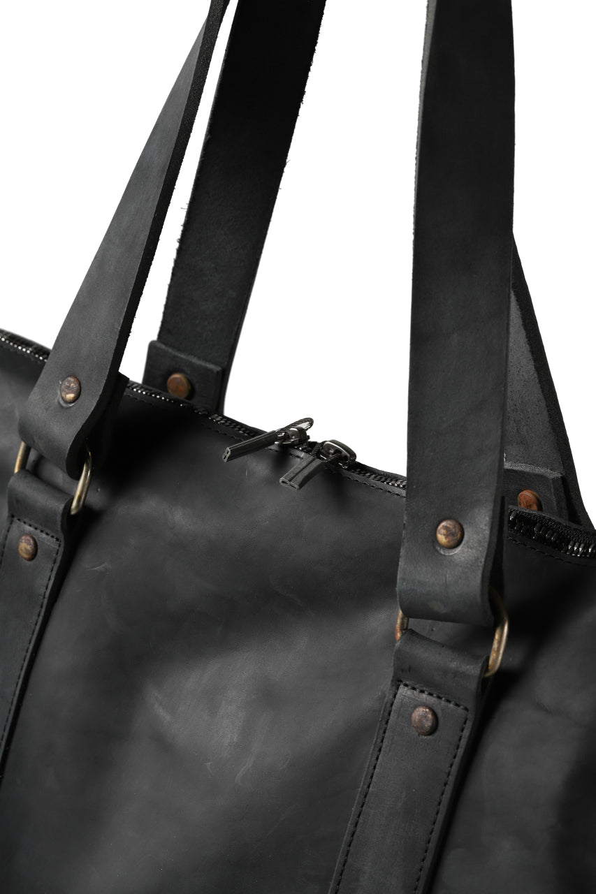 画像をギャラリービューアに読み込む, ierib exclusive onepiece tote bag / Nicolas Italy Vachetta (BLACK)