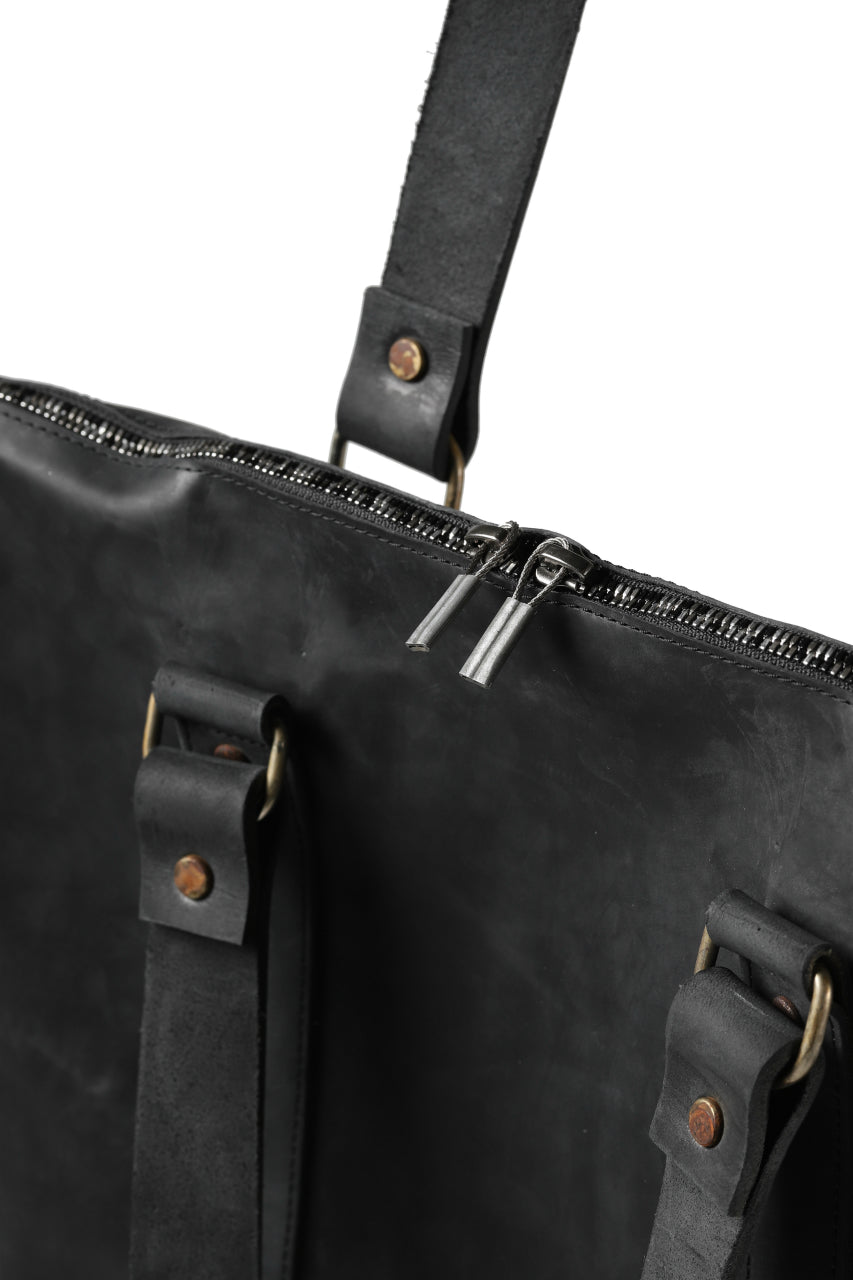 画像をギャラリービューアに読み込む, ierib exclusive onepiece tote bag / Nicolas Italy Vachetta (BLACK)