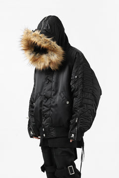 画像をギャラリービューアに読み込む, mastermind JAPAN N-2B HEAVY-ZONE FLIGHT JACKET (BLACK)