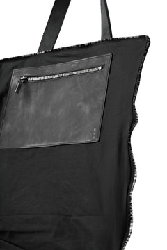 画像をギャラリービューアに読み込む, ierib exclusive onepiece tote bag / Nicolas Italy Vachetta (BLACK)