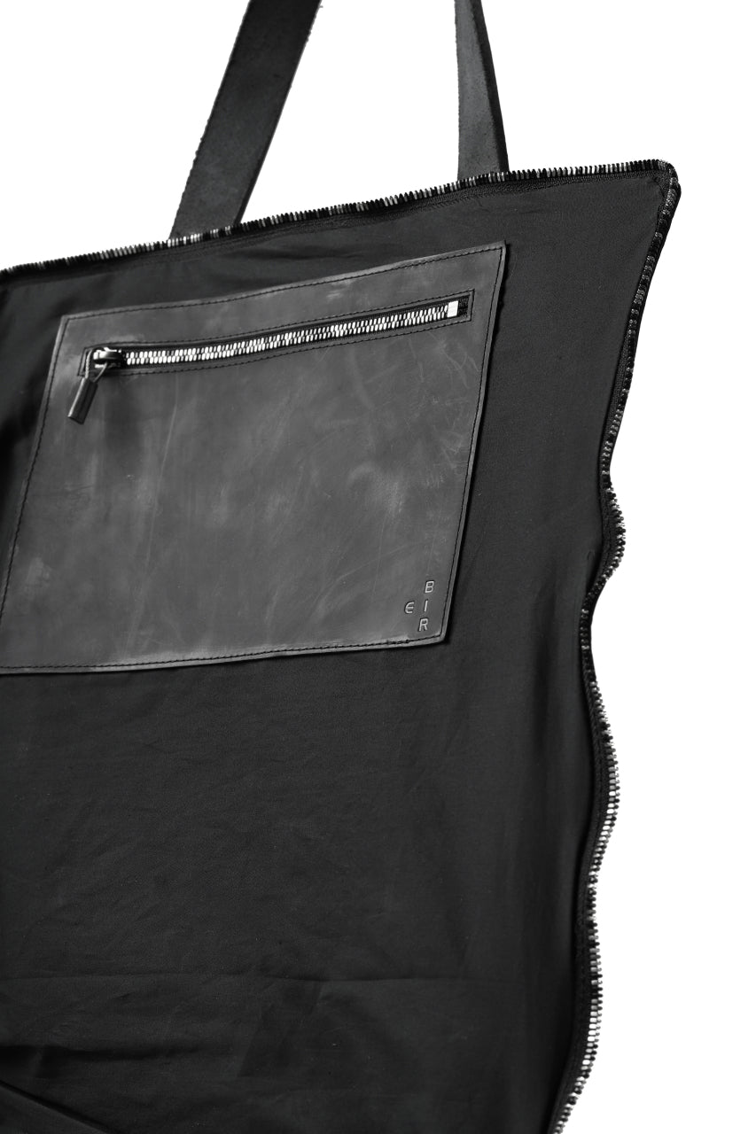 画像をギャラリービューアに読み込む, ierib exclusive onepiece tote bag / Nicolas Italy Vachetta (BLACK)