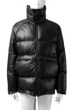 画像をギャラリービューアに読み込む, Y's.... SHEEP LEATHER DOWN JACKET (BLACK)
