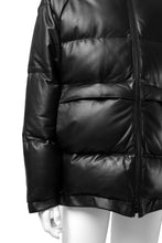 画像をギャラリービューアに読み込む, Y's.... SHEEP LEATHER DOWN JACKET (BLACK)