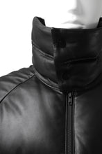 画像をギャラリービューアに読み込む, Y's.... SHEEP LEATHER DOWN JACKET (BLACK)