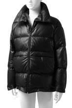 画像をギャラリービューアに読み込む, Y's.... SHEEP LEATHER DOWN JACKET (BLACK)