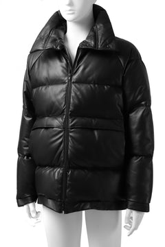画像をギャラリービューアに読み込む, Y's.... SHEEP LEATHER DOWN JACKET (BLACK)