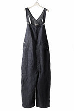画像をギャラリービューアに読み込む, KLASICA MB OVERALL / DEEP DYED LINEN DENIM (NAVY)