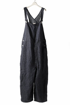 画像をギャラリービューアに読み込む, KLASICA MB OVERALL / DEEP DYED LINEN DENIM (NAVY)