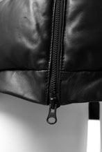 画像をギャラリービューアに読み込む, Y's.... SHEEP LEATHER DOWN JACKET (BLACK)