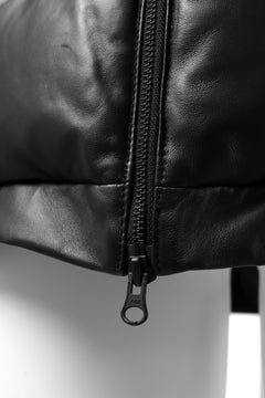 画像をギャラリービューアに読み込む, Y's.... SHEEP LEATHER DOWN JACKET (BLACK)