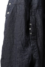 画像をギャラリービューアに読み込む, KLASICA MB OVERALL / DEEP DYED LINEN DENIM (NAVY)