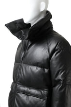画像をギャラリービューアに読み込む, Y's.... SHEEP LEATHER DOWN JACKET (BLACK)