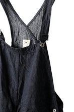画像をギャラリービューアに読み込む, KLASICA MB OVERALL / DEEP DYED LINEN DENIM (NAVY)