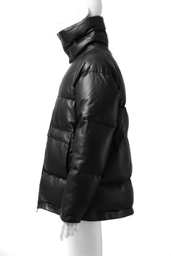 画像をギャラリービューアに読み込む, Y's.... SHEEP LEATHER DOWN JACKET (BLACK)