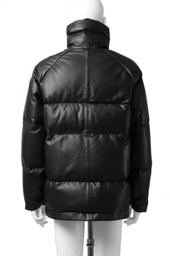 画像をギャラリービューアに読み込む, Y's.... SHEEP LEATHER DOWN JACKET (BLACK)