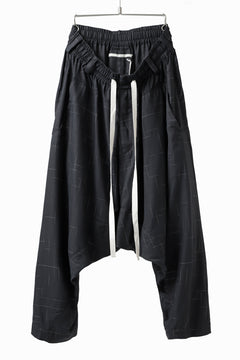 画像をギャラリービューアに読み込む, _vital deep sarouel easy pants / rayon light twill (KASURI)