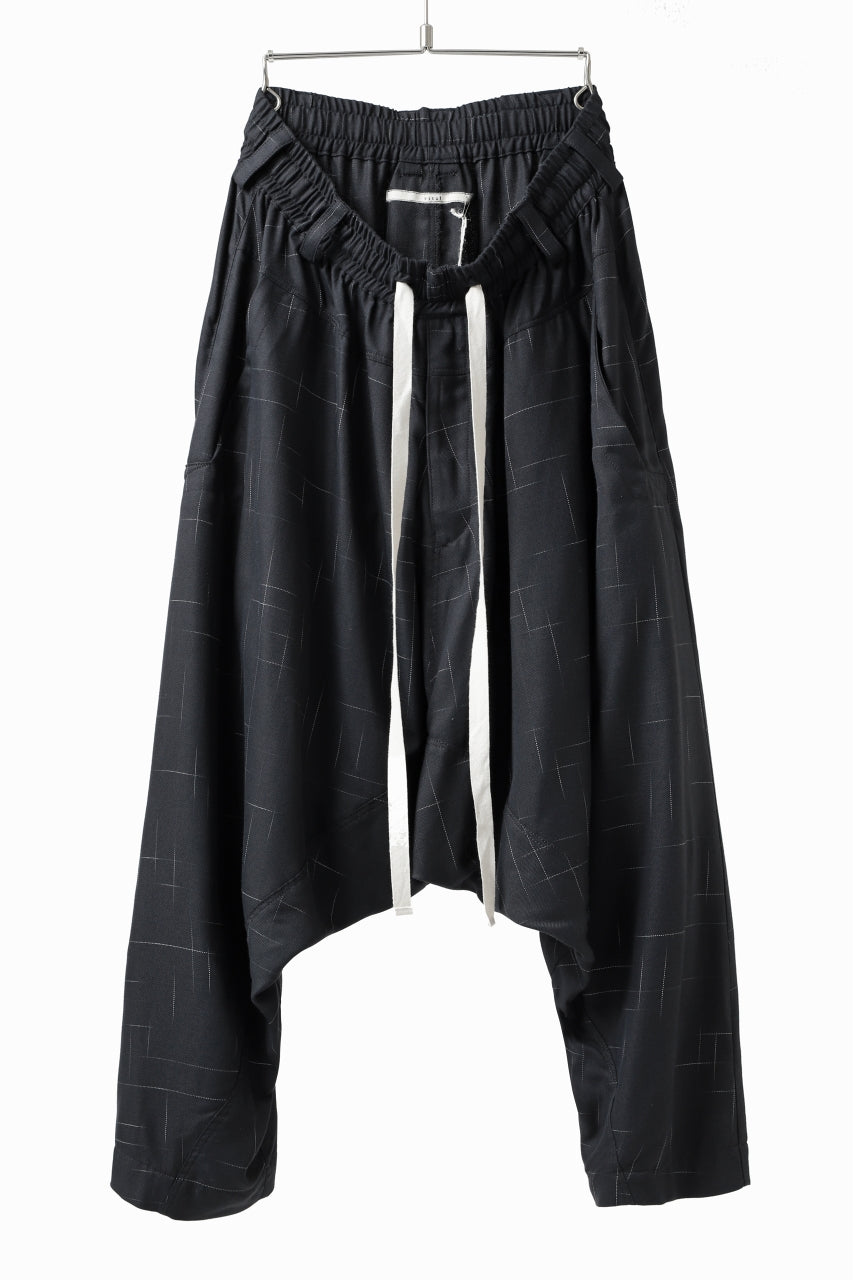 画像をギャラリービューアに読み込む, _vital deep sarouel easy pants / rayon light twill (KASURI)