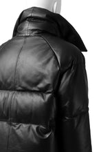 画像をギャラリービューアに読み込む, Y's.... SHEEP LEATHER DOWN JACKET (BLACK)