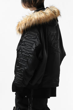 画像をギャラリービューアに読み込む, mastermind JAPAN N-2B HEAVY-ZONE FLIGHT JACKET (BLACK)