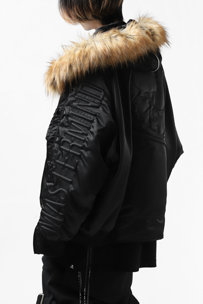 画像をギャラリービューアに読み込む, mastermind JAPAN N-2B HEAVY-ZONE FLIGHT JACKET (BLACK)