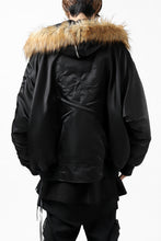 画像をギャラリービューアに読み込む, mastermind JAPAN N-2B HEAVY-ZONE FLIGHT JACKET (BLACK)