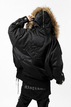 画像をギャラリービューアに読み込む, mastermind JAPAN N-2B HEAVY-ZONE FLIGHT JACKET (BLACK)
