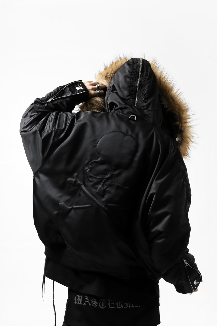 画像をギャラリービューアに読み込む, mastermind JAPAN N-2B HEAVY-ZONE FLIGHT JACKET (BLACK)