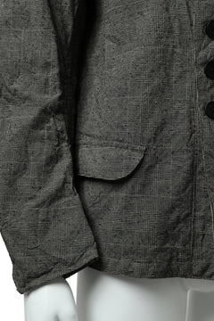 Load image into Gallery viewer, KLASICA VESSER WORK JACKET / ORIGINAL PONGEE NEP (GLEN CHECK)
