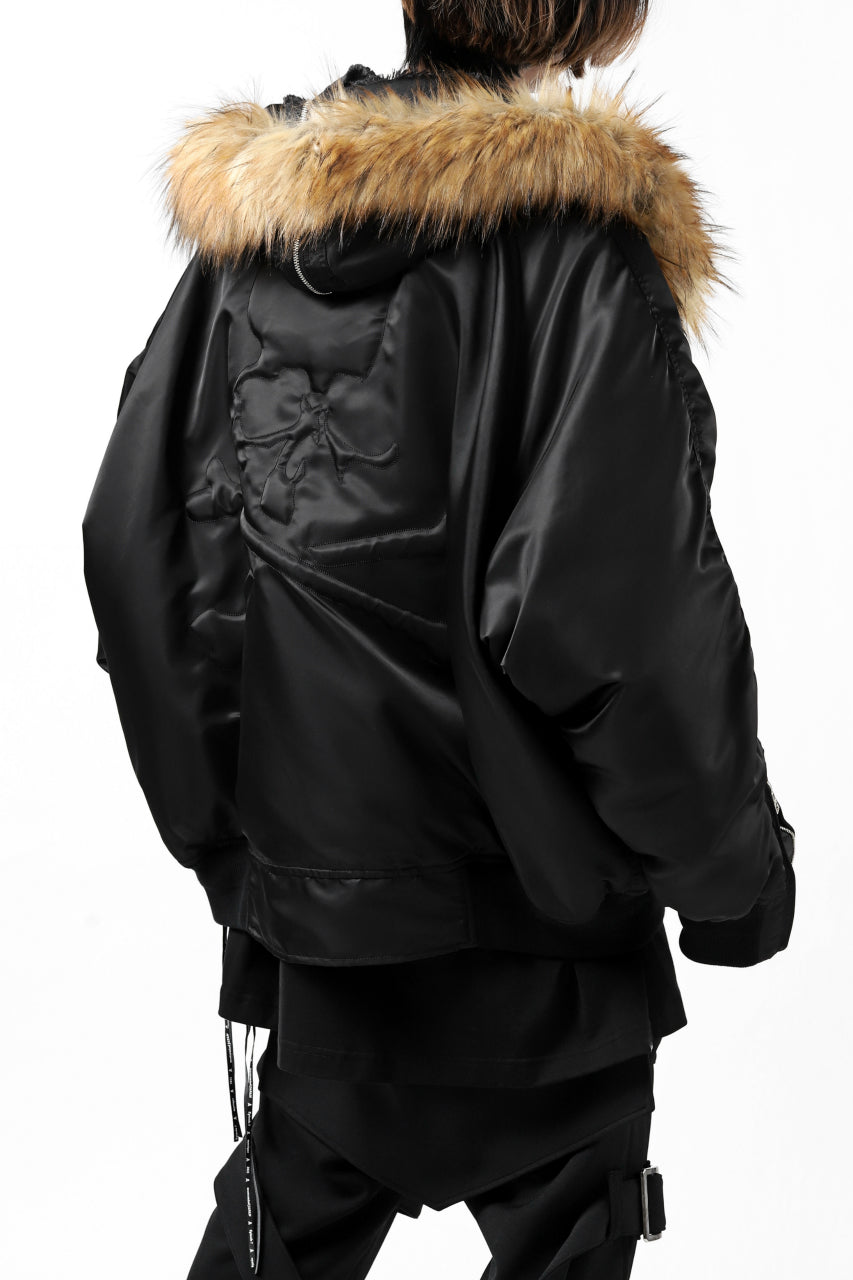 画像をギャラリービューアに読み込む, mastermind JAPAN N-2B HEAVY-ZONE FLIGHT JACKET (BLACK)