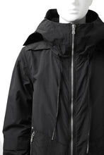 画像をギャラリービューアに読み込む, A.F ARTEFACT "PLEASANT" PARKA-JACKET / SALT SHRINKAGE NYLON (BLACK)
