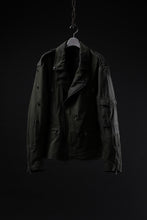 画像をギャラリービューアに読み込む, BACKLASH xx LOOM exclusive The Re-BUILD VINTAGE CUSTOM DOUBLE RIDERS JACKET (ARMY FIELD-B)