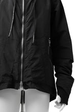 画像をギャラリービューアに読み込む, A.F ARTEFACT "PLEASANT" PARKA-JACKET / SALT SHRINKAGE NYLON (BLACK)