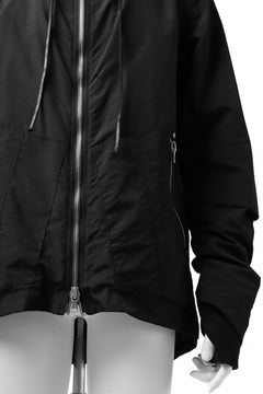 画像をギャラリービューアに読み込む, A.F ARTEFACT "PLEASANT" PARKA-JACKET / SALT SHRINKAGE NYLON (BLACK)