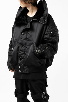 画像をギャラリービューアに読み込む, mastermind JAPAN N-2B HEAVY-ZONE FLIGHT JACKET (BLACK)