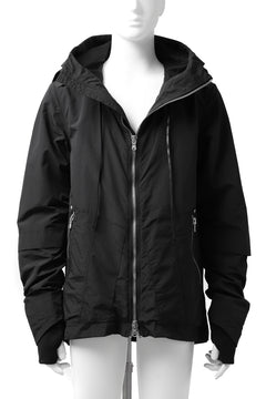 画像をギャラリービューアに読み込む, A.F ARTEFACT "PLEASANT" PARKA-JACKET / SALT SHRINKAGE NYLON (BLACK)