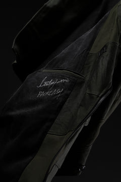 画像をギャラリービューアに読み込む, BACKLASH xx LOOM exclusive The Re-BUILD VINTAGE CUSTOM DOUBLE RIDERS JACKET (ARMY FIELD-B)
