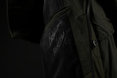 画像をギャラリービューアに読み込む, BACKLASH xx LOOM exclusive The Re-BUILD VINTAGE CUSTOM DOUBLE RIDERS JACKET (ARMY FIELD-B)