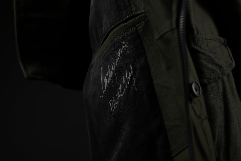 画像をギャラリービューアに読み込む, BACKLASH xx LOOM exclusive The Re-BUILD VINTAGE CUSTOM DOUBLE RIDERS JACKET (ARMY FIELD-B)