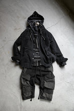 画像をギャラリービューアに読み込む, RESURRECTION HANDMADE distressed rag hoodie (MULTI STRIPE)